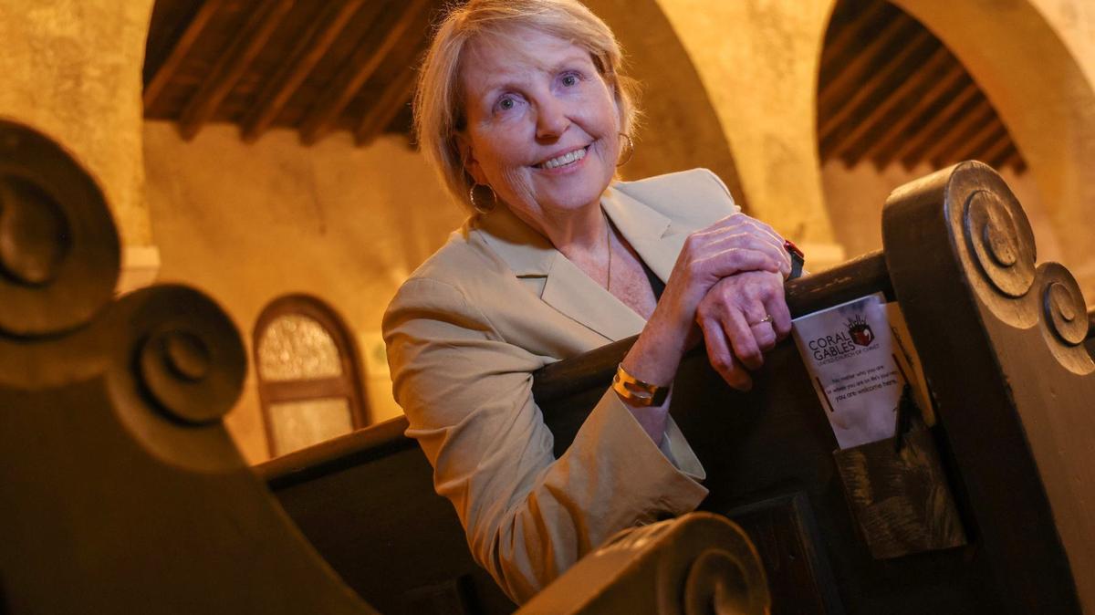 Rev. Laurie Hafner, the senior pastor of Coral Gables Congregational United Church of Christ, has found creative ways to address contemporary issues, the challenges of faith, while leading a community-oriented church.