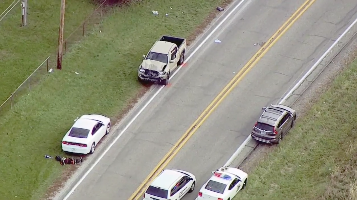 A pickup truck killed three children waiting at a bus stop in Rochester, Indiana as they prepared to go to Mentone Elementary, police say. The kids, twins aged 6 and a big sister aged 9, were ID’d by their dad.
