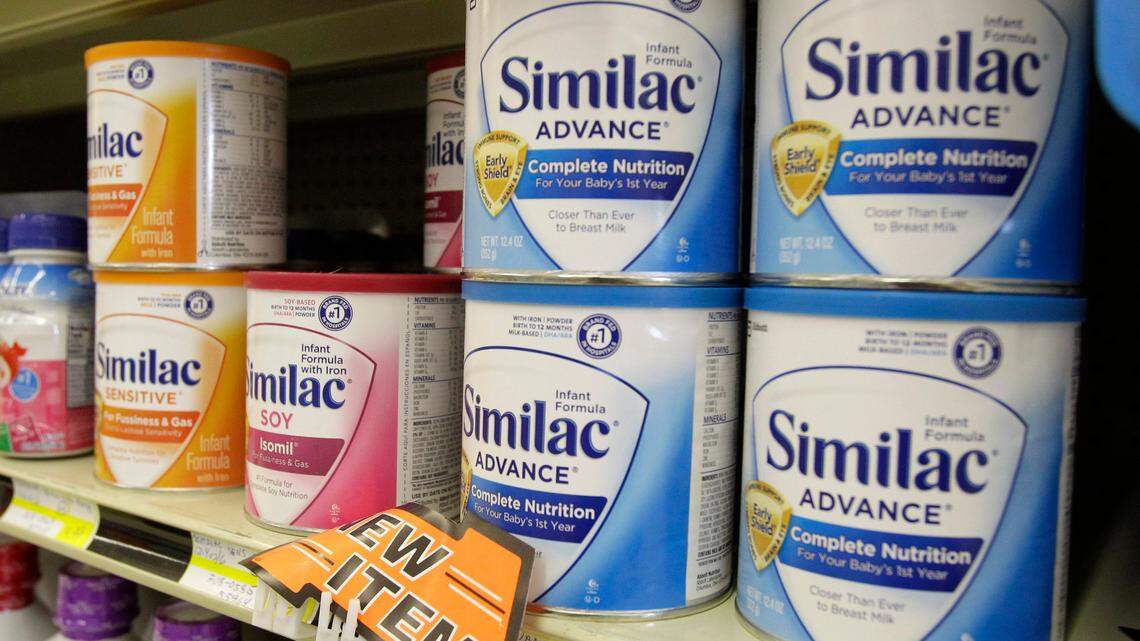 Health experts recommend buying baby formula from stores instead of making it yourself. This file photo is from 2011.