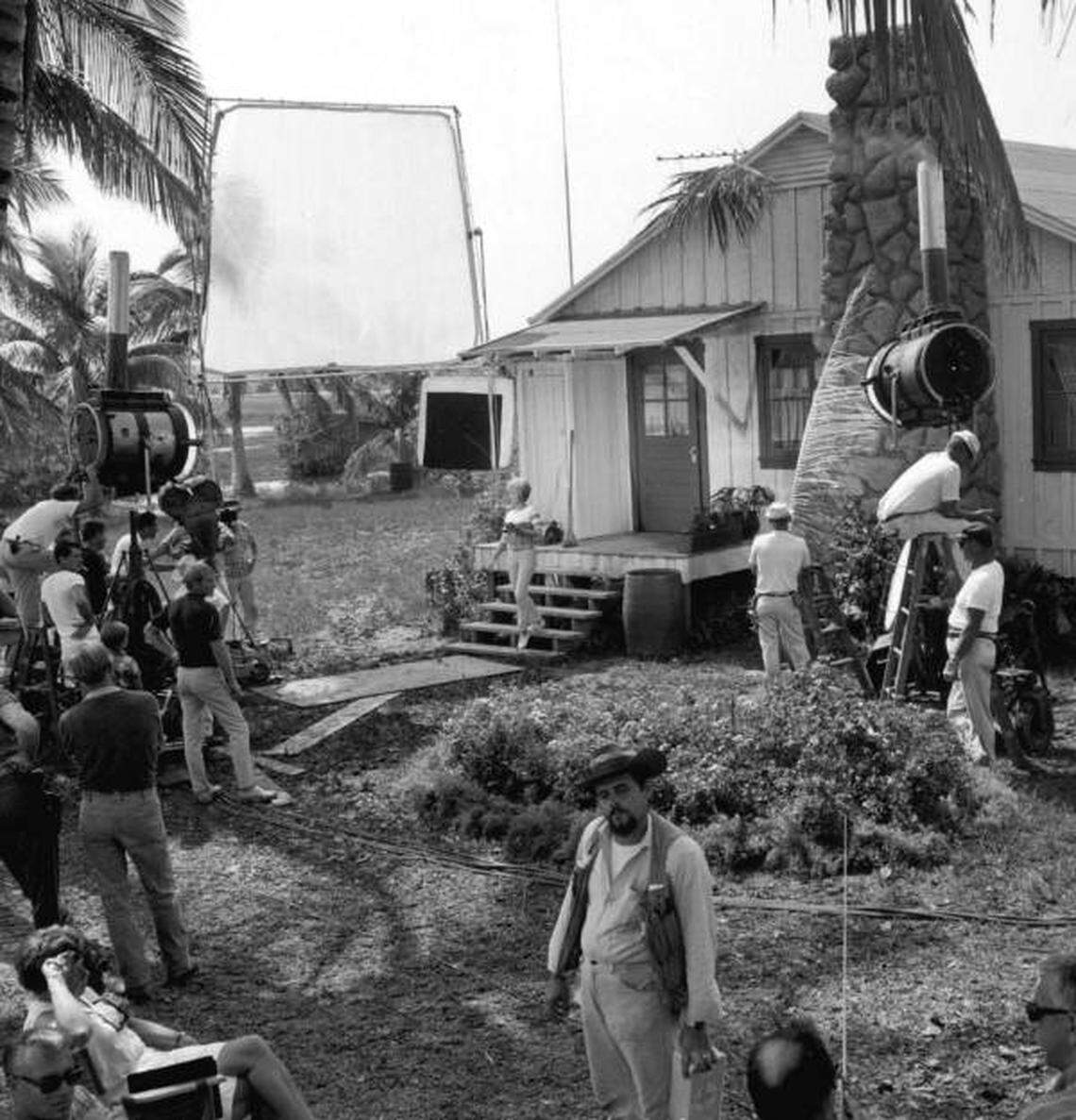 A set on “Gentle Ben.”