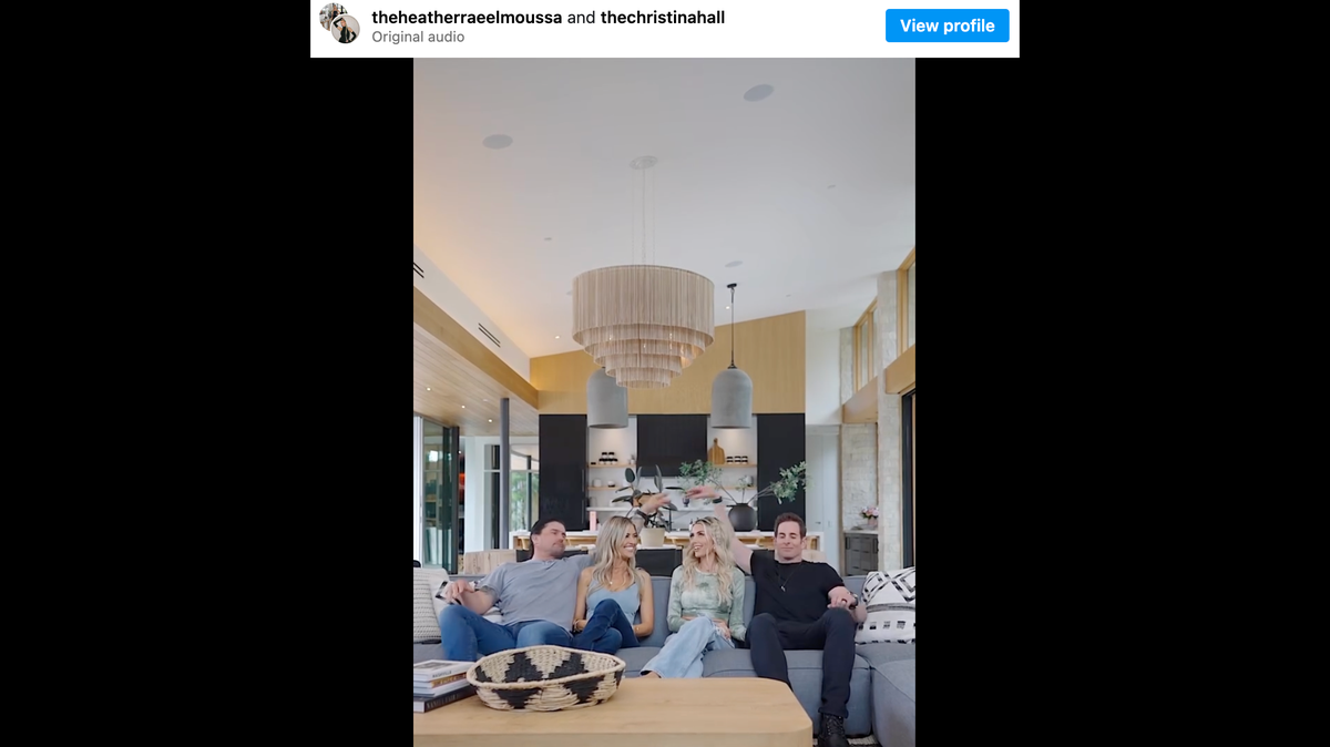 HGTV star Christina Hall’s daughter has a message for her and her step mom