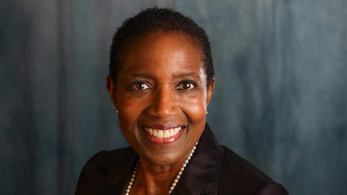 Miami Herald Editorial Page Editor Nancy Ancrum is photographed at IPC ArtSpace on June 21, 2023.