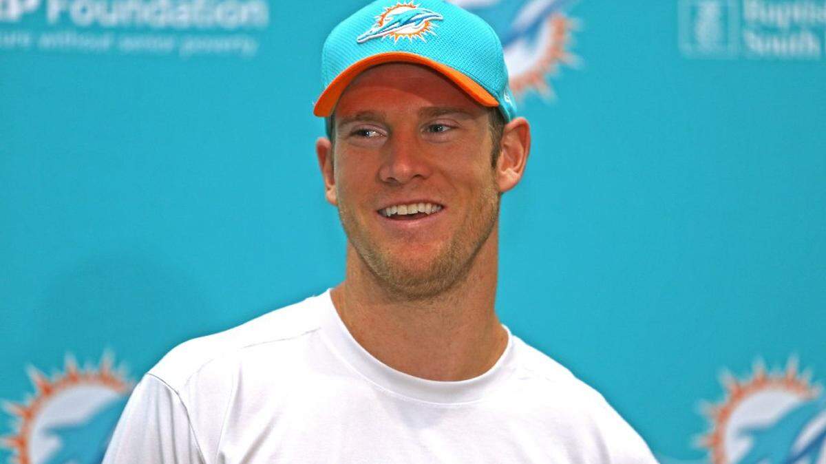 Ryan Tannehill is smiling now. But will he be in January?
