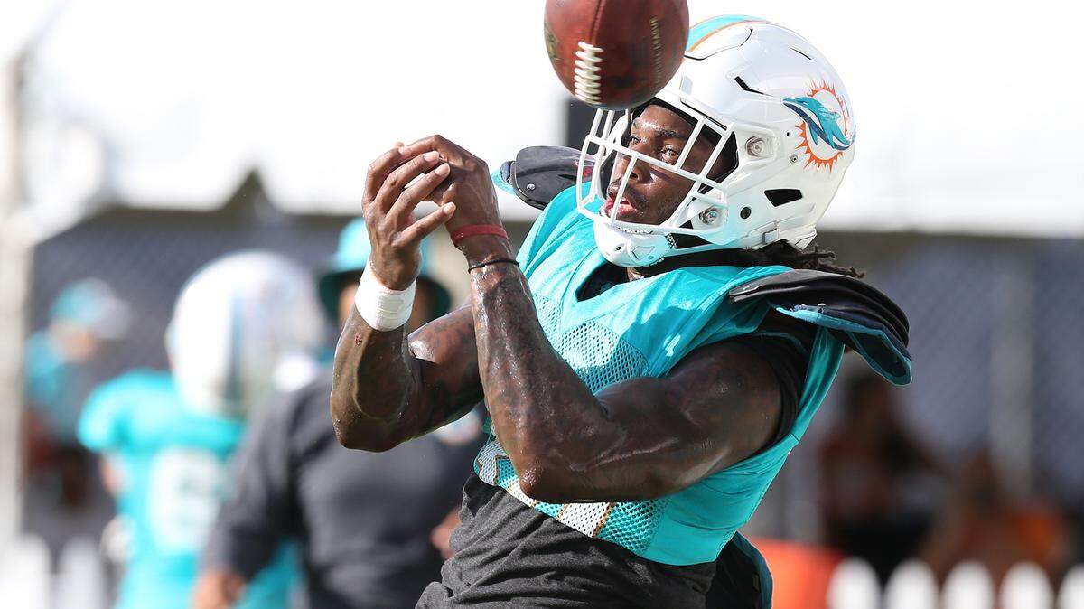 It was this kind of day for the Miami Dolphins.