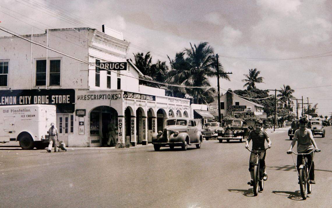 Lemon City Drug Store in 1948.