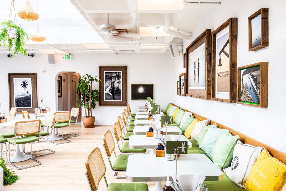 The interior of Bartaco in Coconut Grove.