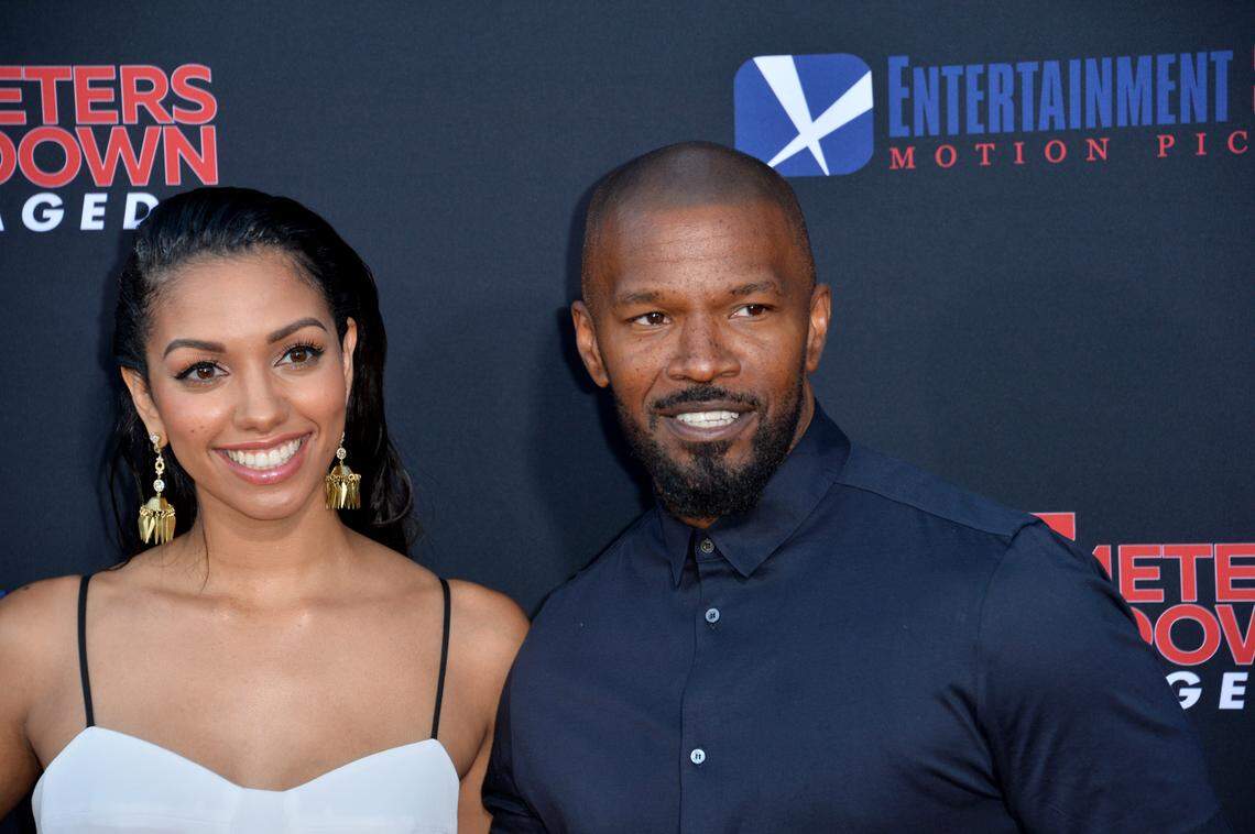 Jamie Foxx with his daughter.