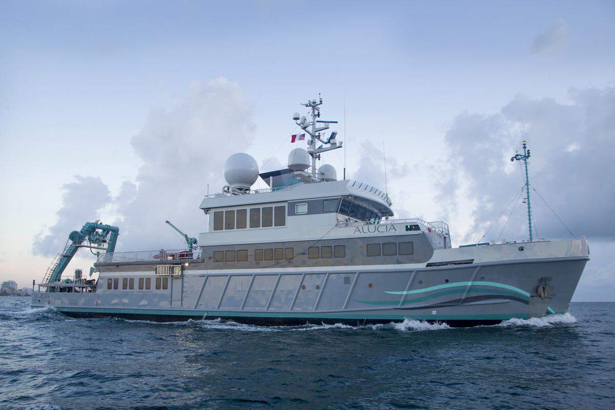 OceanX, on its vessel the Alucia, has studied oceans across the world and is about the take on a multimillion dollar study of the Florida Keys’ reef system.