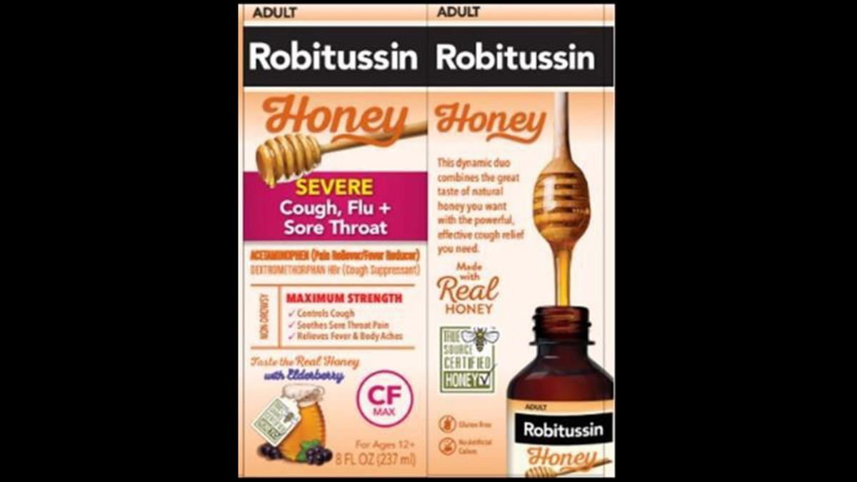 4-ounce and 8-ounce bottles of Robitussin Honey CF Max Day Adult have been recalled.