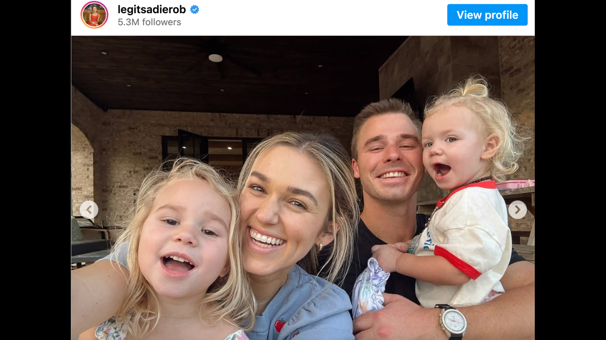 Sadie Roberton makes surprise Valentine’s Day announcement.