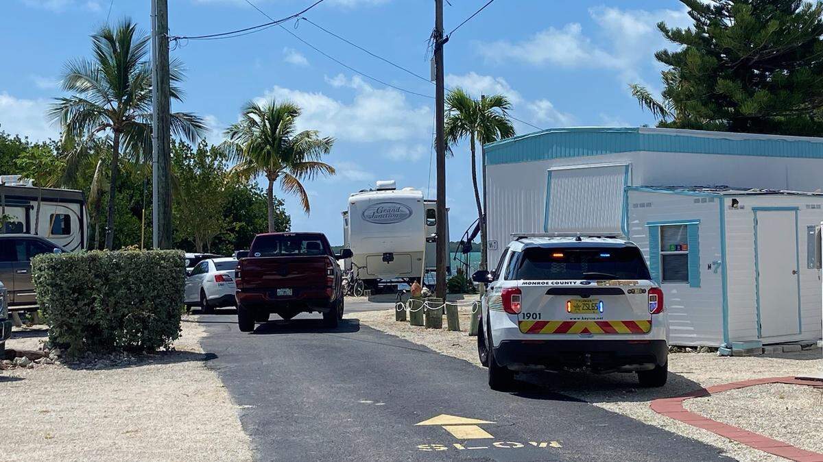 Monroe County Sheriff’s Office deputies responded to the Driftwood Trailer Park in the Tavernier area of the Upper Florida Keys Tuesday, May 6, 2024, responding to reports of a body being found in the water.