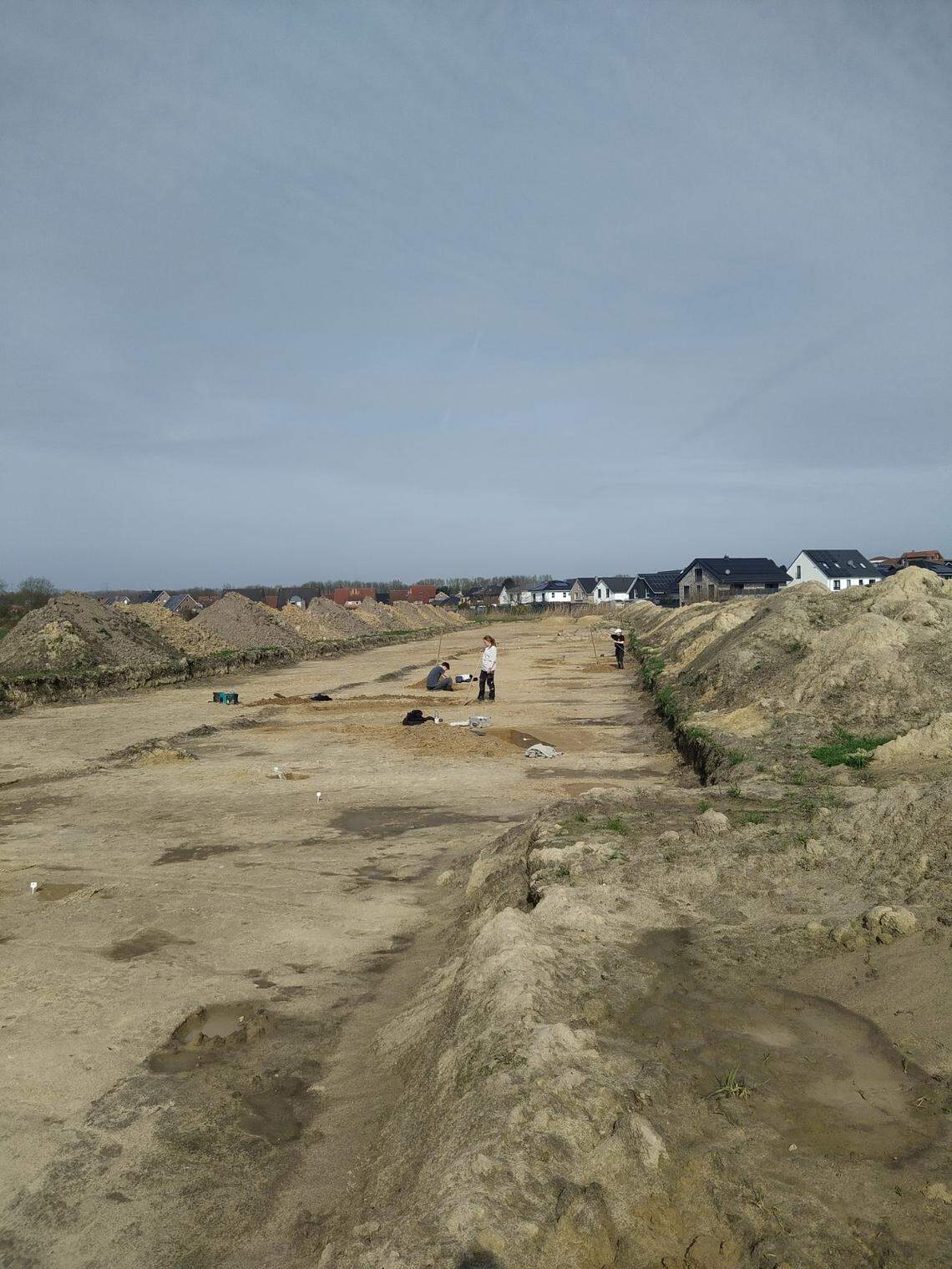 The site is in the German countryside, once a place of expansive farmland and small communities, the researchers said.