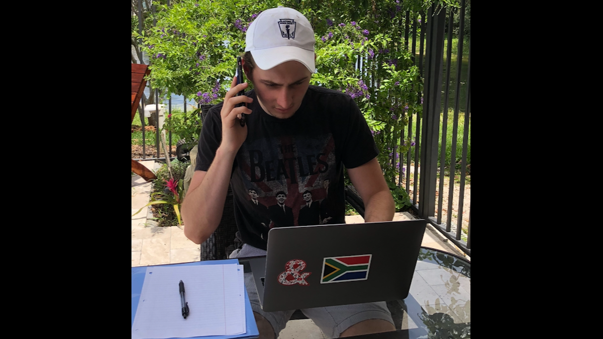 Young Delegate Coalition founder Joseph Mullen has spent the last four months virtually organizing young Democratic Convention delegates from around the country during the coronavirus pandemic.