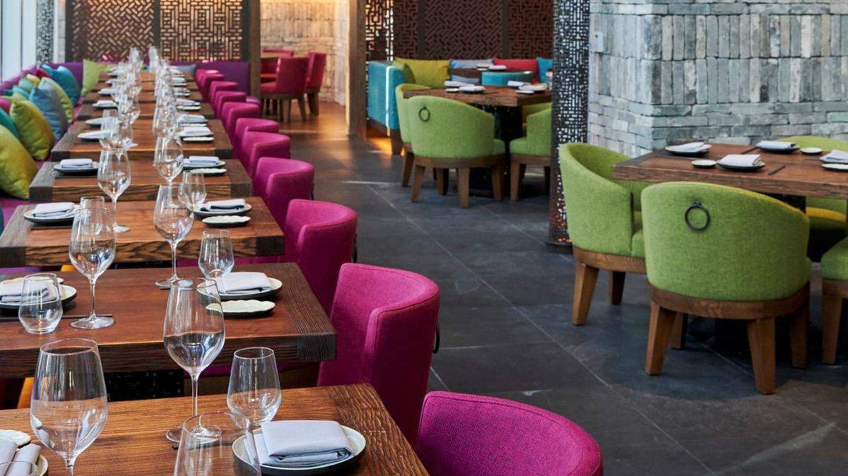 The interior of Hutong, the new northern Chinese restaurant in Brickell.