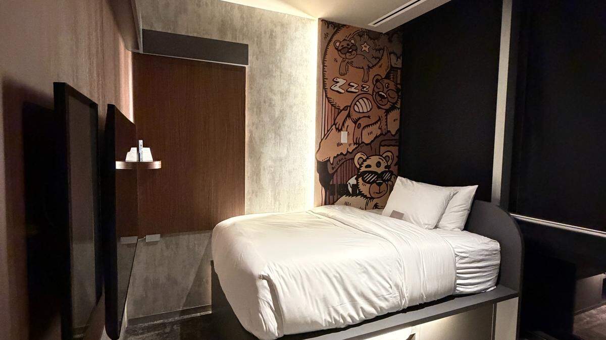Photo of one of the rooms .
