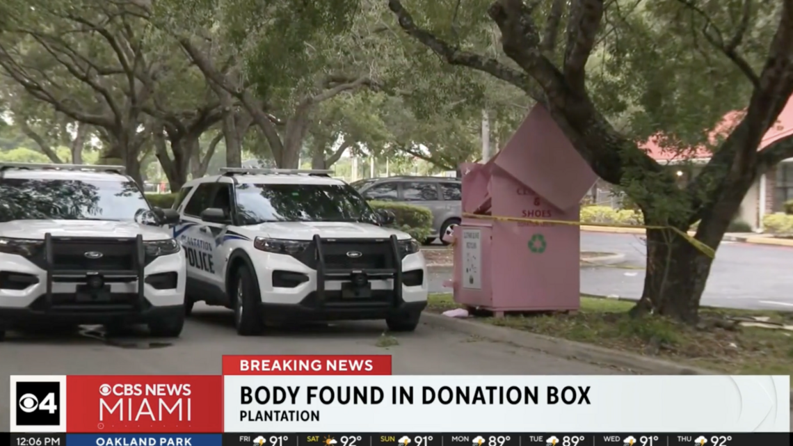 Woman found dead in a donation box: cops | Miami Herald