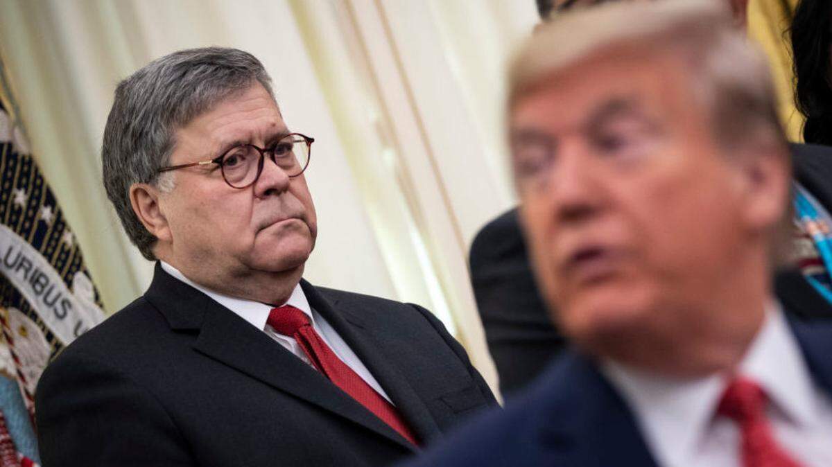 Justice Department doesn’t want memo made public could show whether former Attorney General William Barr tried to cover up Donald Trump’s possible involvement in obstruction of justice.