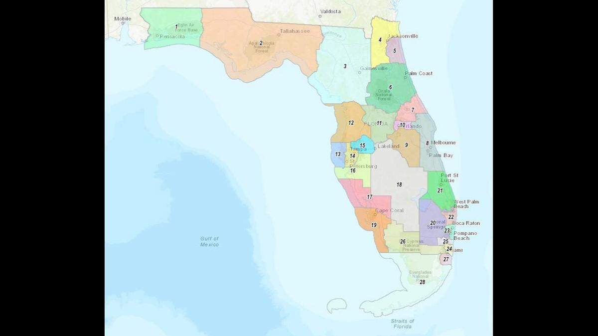 As legislators prepared to return to the Florida Capitol in April for a special session on redistricting, Gov. Ron DeSantis submitted a map that would create 20 Republican districts in Florida, four more than existed, and eight Democratic districts. The plan also reduced the number of districts held by Black representatives from four to two.