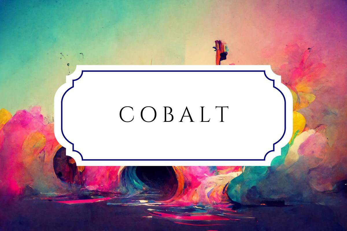 names related to art and creativity cobalt