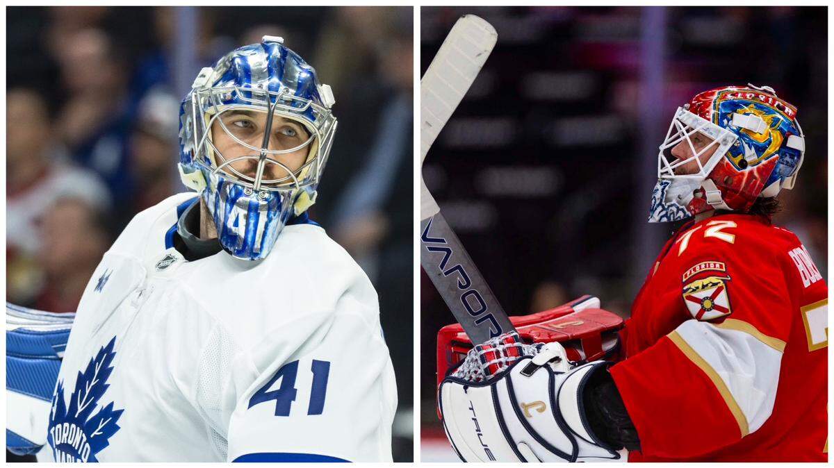 Goaltenders Anthony Stolarz and Sergei Bobrovsky, teammates last season, will face off in the second round of the 2025 Stanley Cup playoffs.