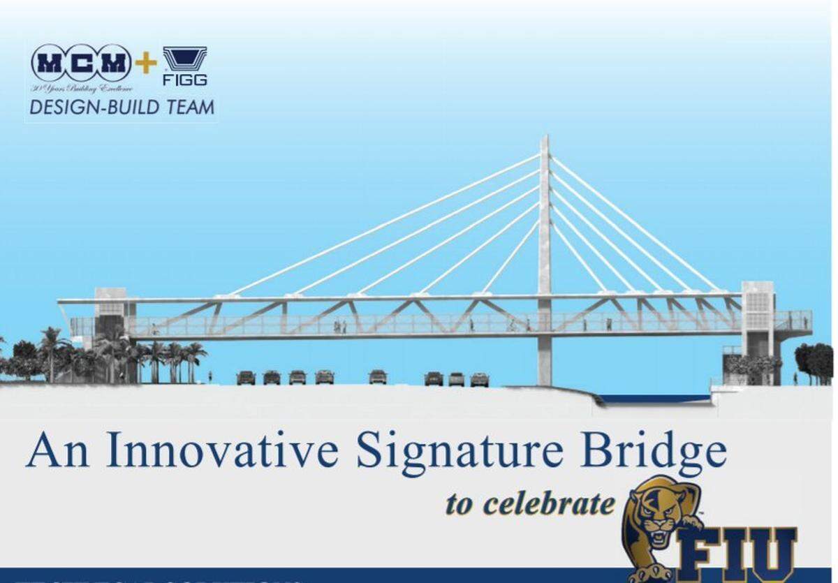 The Florida International University bridge over Tamiami Trail (Southwest Eighth Street) bore a unique, signature look. The bridge had a critical design flaw that may have doomed it to failure, according to independent engineers who studied its plans at the Herald’s request.