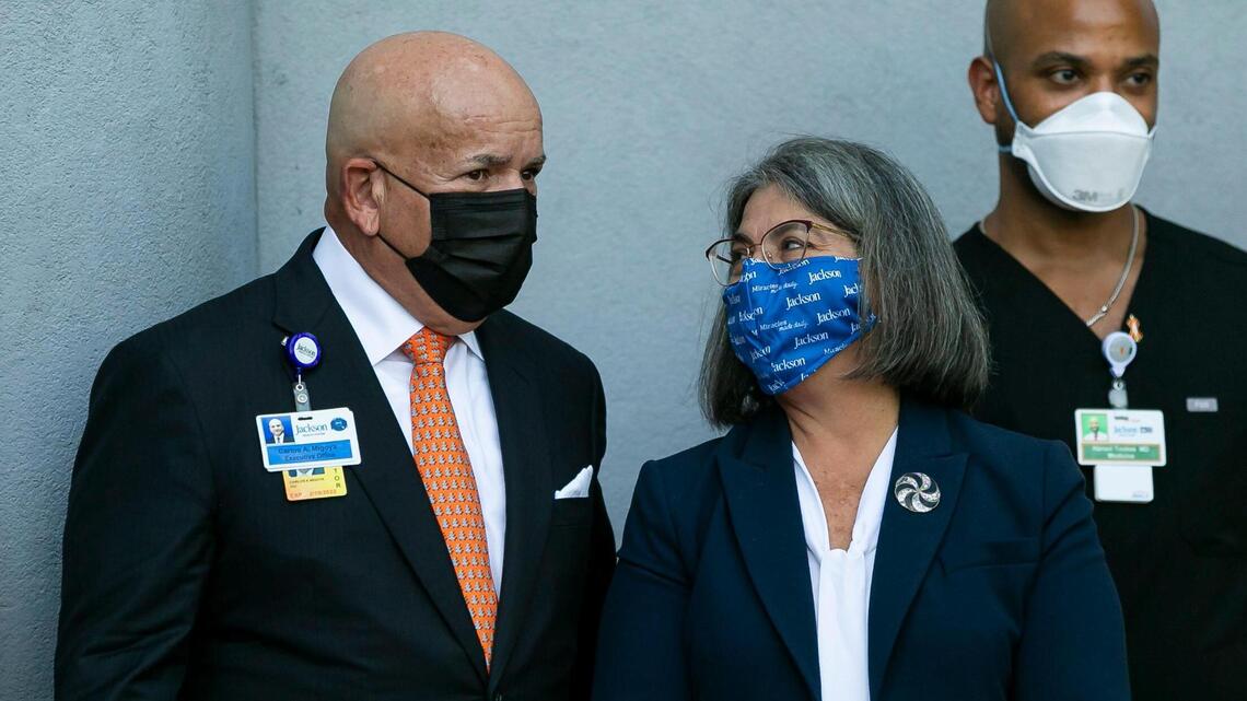 Half of Miami’s COVID front line passed on vaccines. Leaders should ask why, experts say