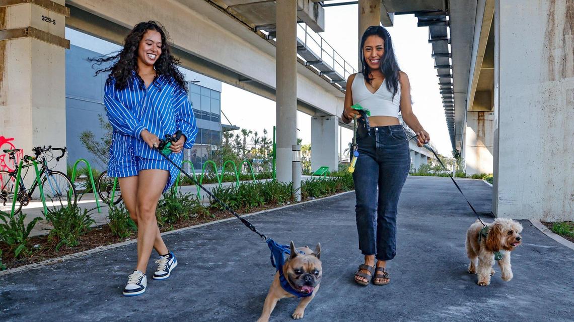 A neighborhood springs to life around the Douglas Road Metrorail station in Coral Gables
