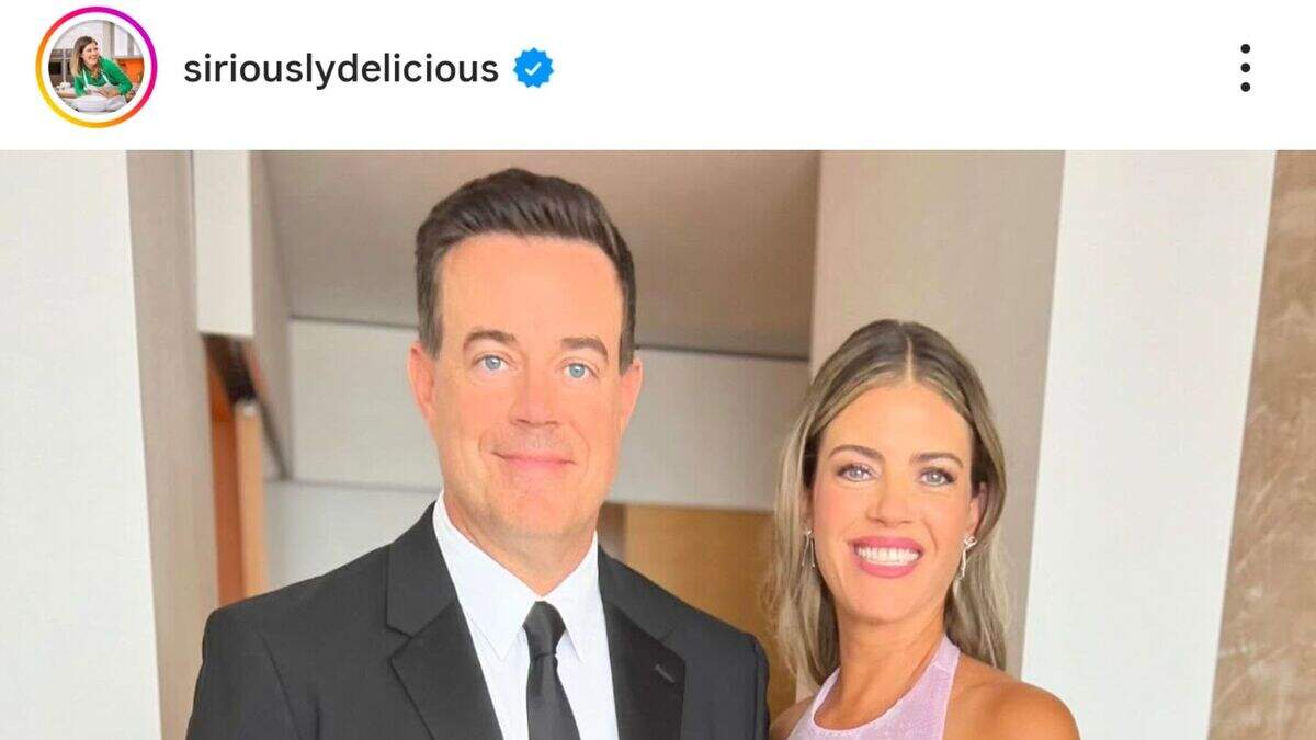 siri daly with husband carson daly