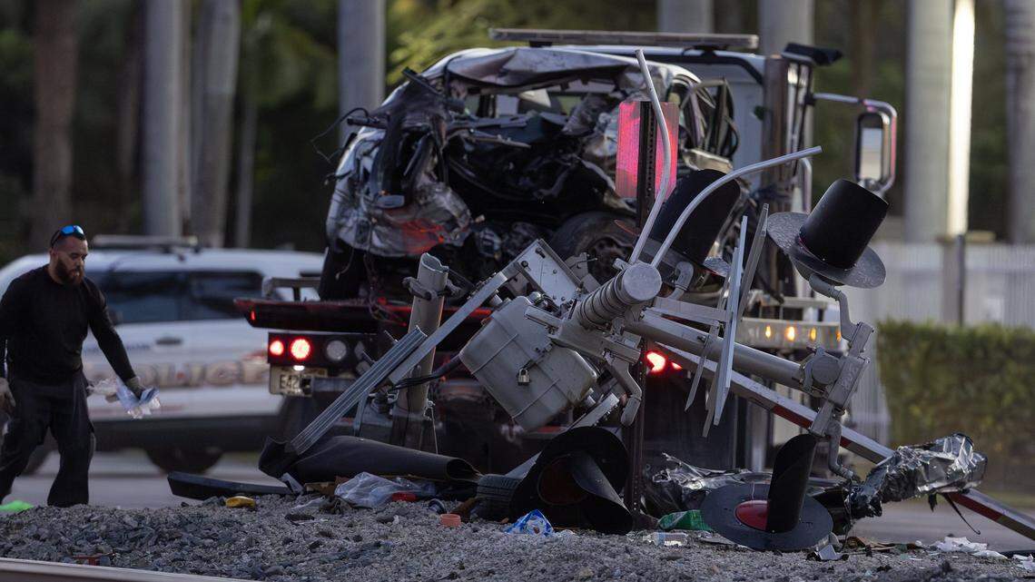 One person airlifted to trauma center after car and Brightline collide: fire rescue