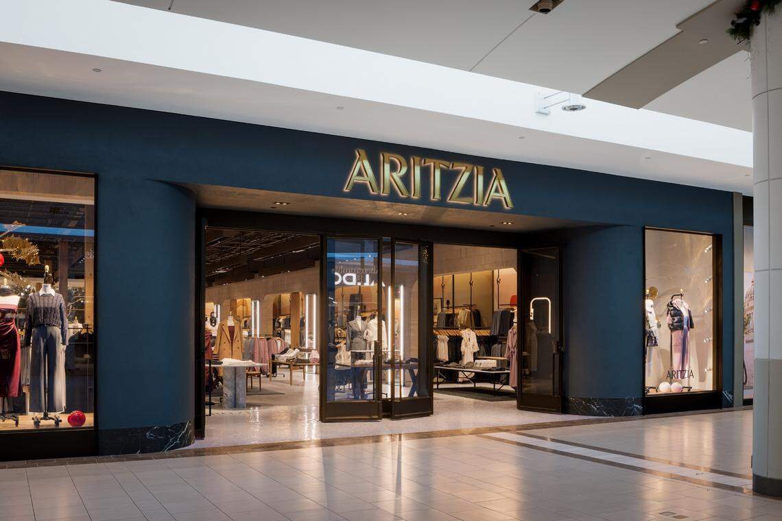 Aritzia opened at Dadeland Mall in December 2024.