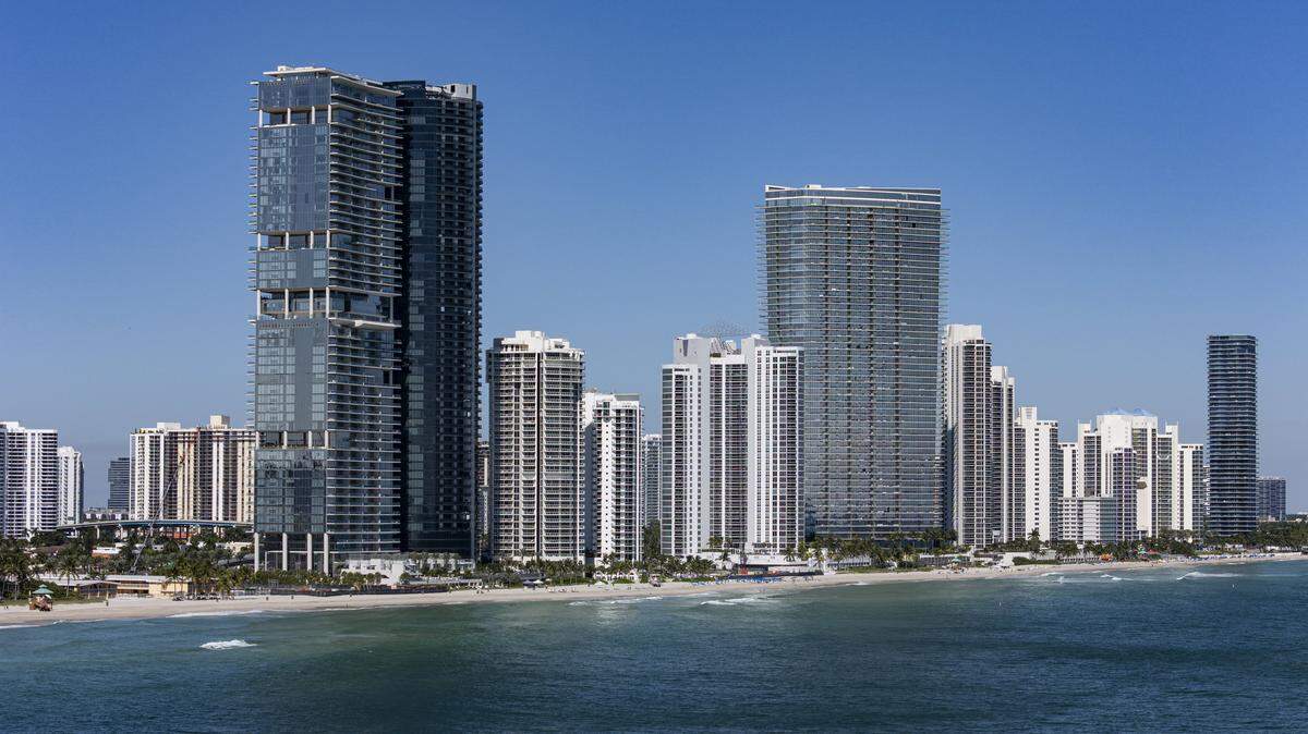 Sunny Isles Beach skyline in October 2025.