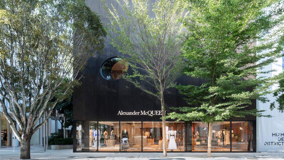 Alexander McQueen opens in the Miami Design District just in time for you to release those pent up shopping desires