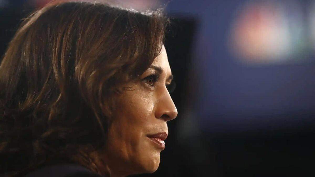 La vicepresidenta Kamala Harris.