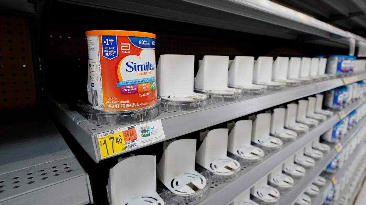 Disruptions in supply and a safety recall have made baby formula scarce on grocery-store shelves.