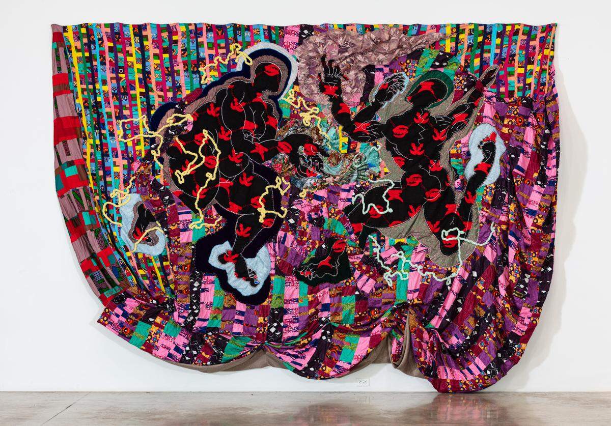 Works by artist-in-residence Basil Kincaid, including “Courtship of Fireflies,” will be featured at the Rubell Museum’s 20203 show.
