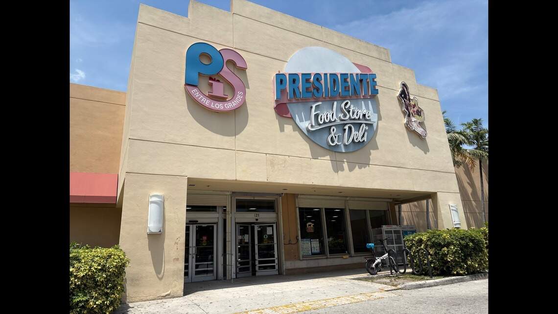Reportan problemas con alimentos en Supermercado Presidente del área de Miami
