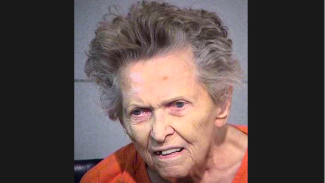 Anna Mae Blessing, 92, faces a murder charge in Arizona after allegedly shooting and killing her son, who reportedly wanted to place her in assisted living. She then allegedly went after his girlfriend, who was able to knock the gun away.