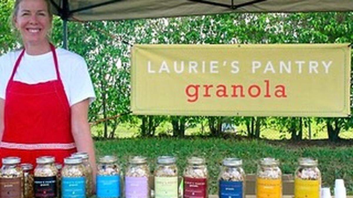 Laurie Landgrebe of Laurie’s Pantry Granola started FarmersMarketsToGo.com with partner and soon-to-be husband Victor Vigano to help other farmers market vendors sell their goods and supply their customers.