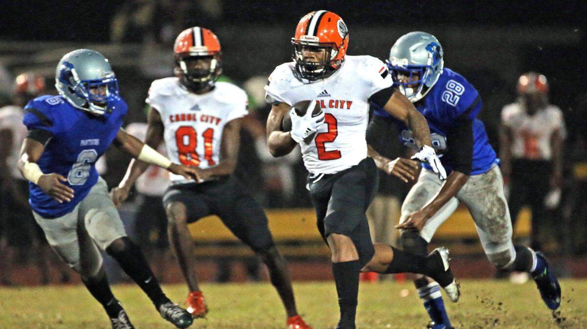 Carol City, expected to be one of the top teams in the state, opens 2018 as the Miami Herald’s No. 1 team in South Florida