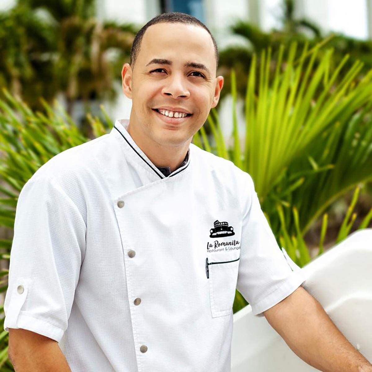 El chef ejecutivo Reinier.