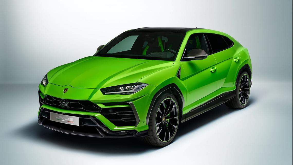 Andre Lorquet spent $329,195 in government-backed pandemic loans on a 2022 Lamborghini Urus like the one pictured above.