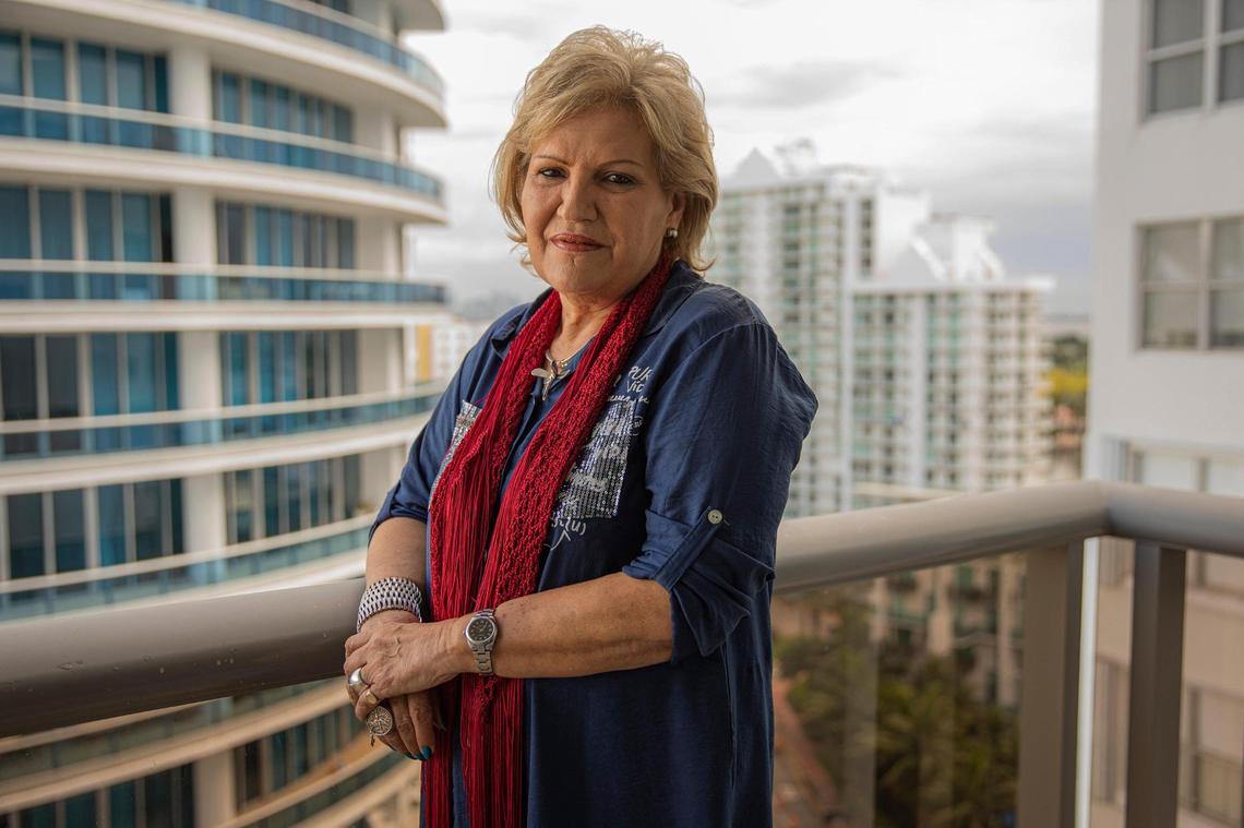 Iliana Monteagudo, a survivor of the Champlain Towers South condominium collapse, says in addition to struggling with depression, anxiety and PTSD, her greatest loss has been her sense of self. ‘I am looking desperately for my happiness and I can’t find it.’