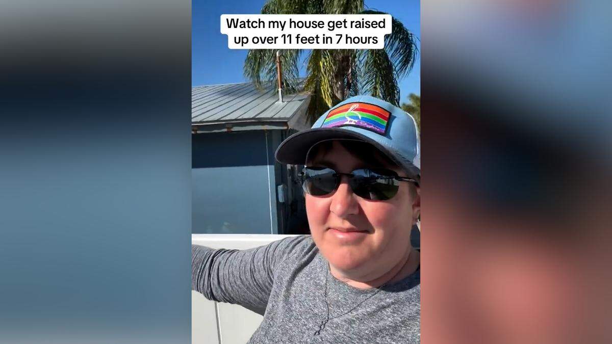 Dr. Meghan Martin, an emergency care pediatrician and influencer, documented her home-elevation journey on social media