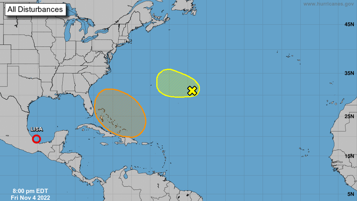 A depression could form next week and bring stormy weather to Florida.
