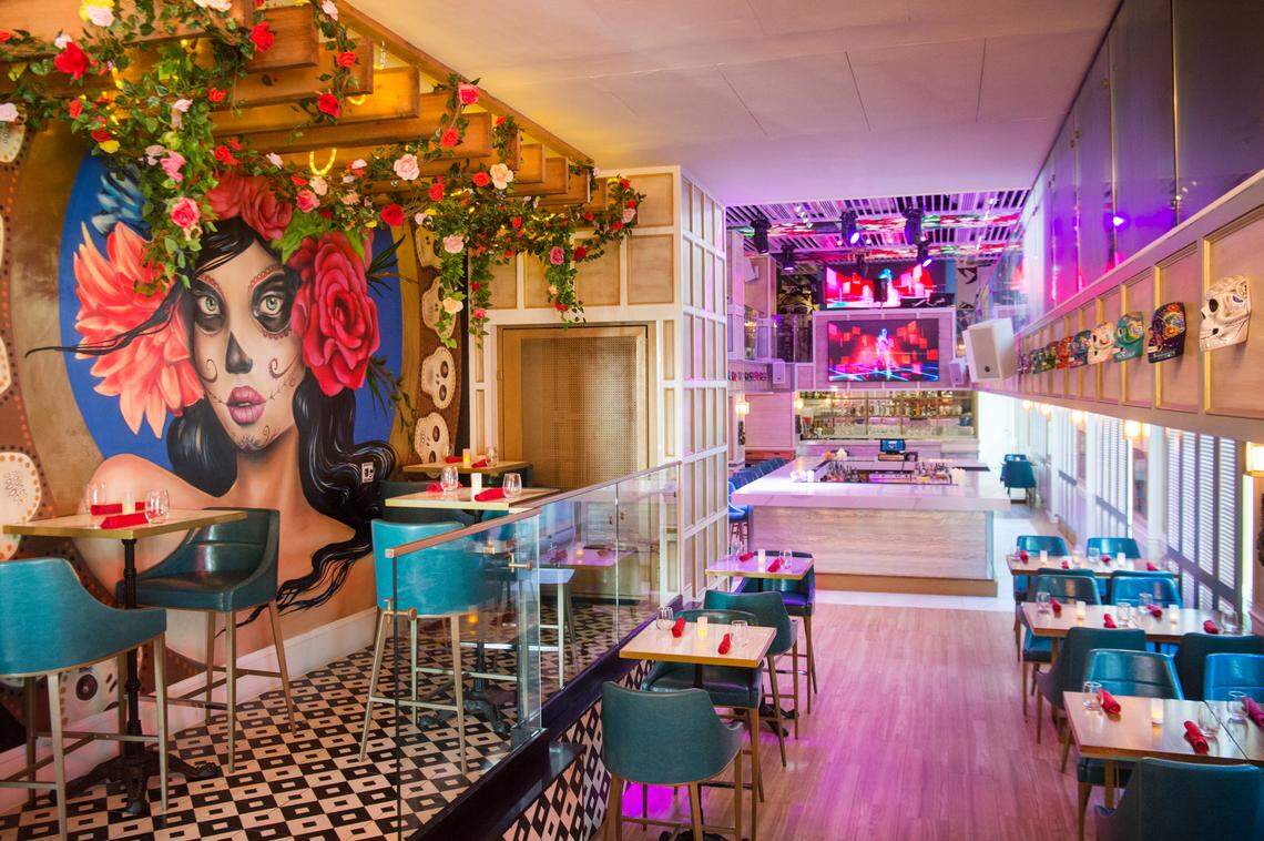 Inside El Dorado 305 on Ocean Drive.