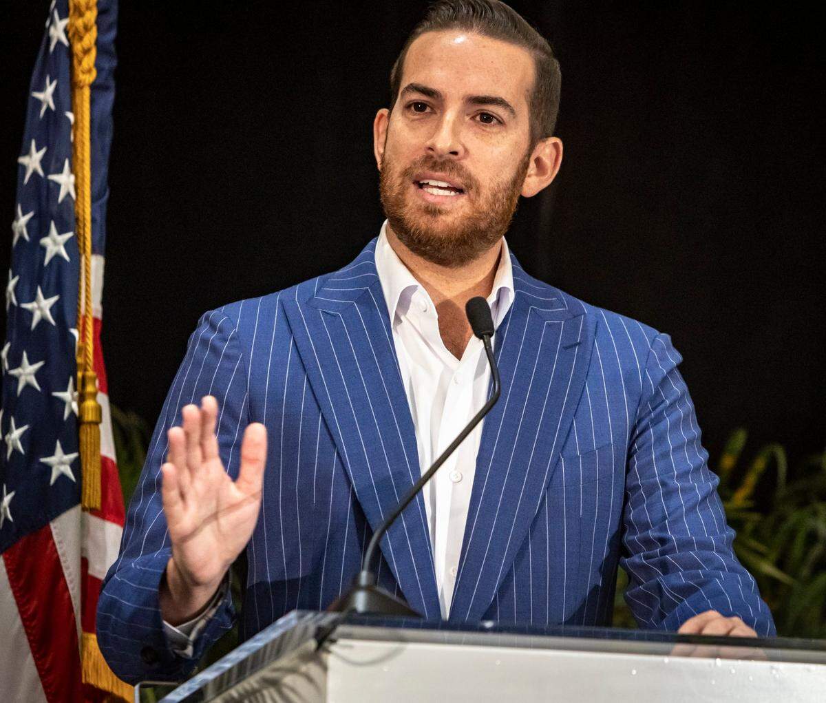 Daniel Perez, Florida Speaker Designate speaks to attendees during Florida’s Future Conference at the University of Miami Shalala Student Center 1330 Miller Dr.
