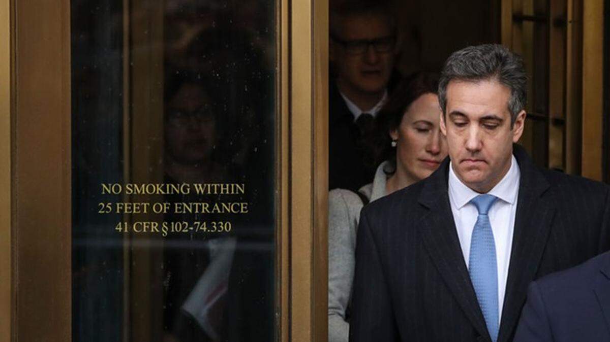 Michael Cohen, once attorney for President Trump, sentenced to 36 months in prison after pleading guilty to lying to Congress and campaign finance violations for paying off porn star Stormy Daniels.