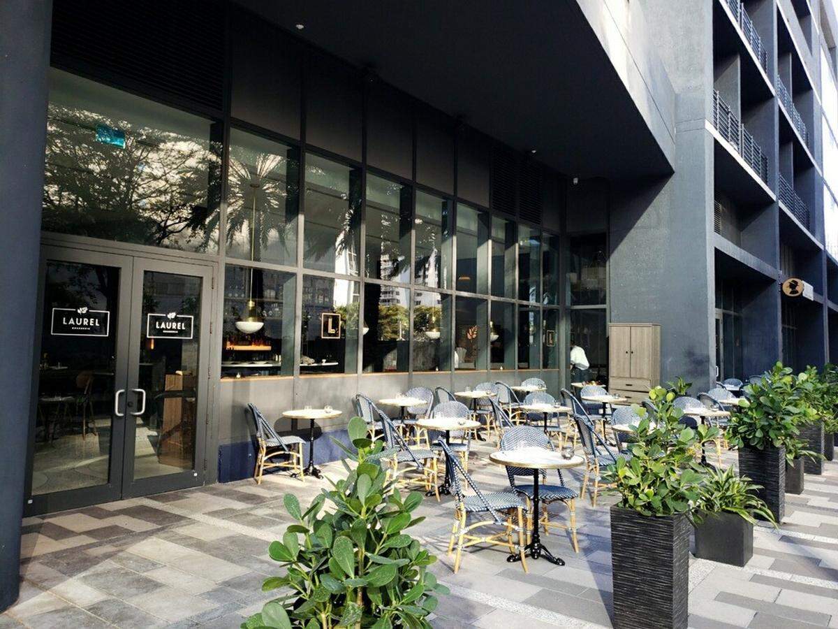 The French restaurant Brasserie Laurel from Chef Michael Beltran was among the first eatery to open at Miami Worldcenter.