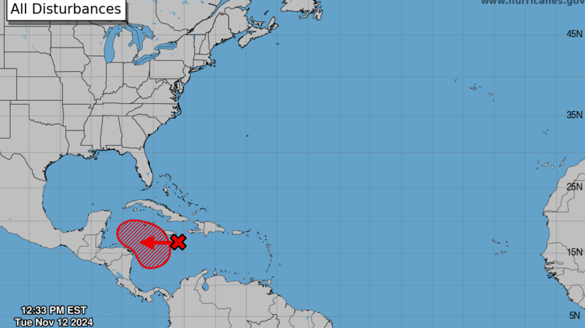 There’s a high chance a depression could form in the Caribbean. What the forecast shows