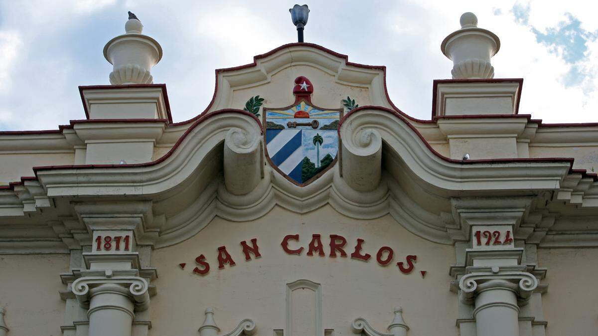 The San Carlos Institute on Duval Street, in Key West, Florida in 2009..